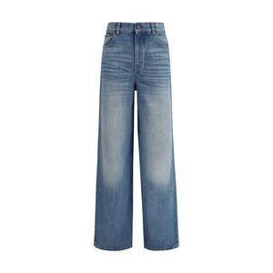 Chloe Cotton Denim Jeans Women Blue Jeans & Pants